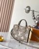 Louis Vuitton OnTheGo BB Bag Dove Gray/Cream with Gold Hardware