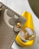 Louis Vuitton OnTheGo BB Bag Dove Gray/Cream with Gold Hardware