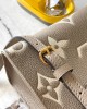 Louis Vuitton OnTheGo BB Bag Dove Gray/Cream with Gold Hardware