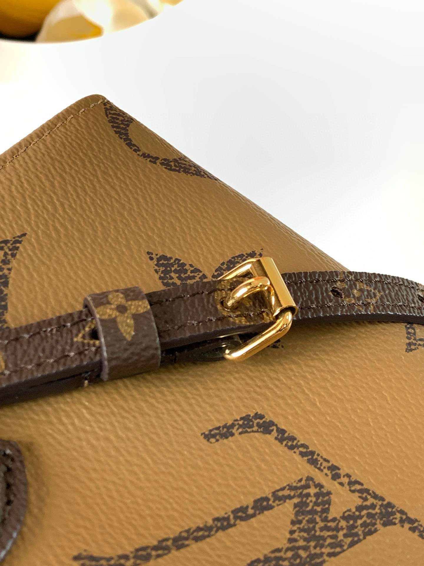 Louis Vuitton OnTheGo BB Bag Monogram and Monogram Reverse with Gold Hardware