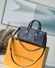 Louis Vuitton OnTheGo _East West Bag Black with Gold Hardware