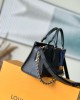 Louis Vuitton OnTheGo _East West Bag Black with Gold Hardware