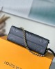 Louis Vuitton OnTheGo _East West Bag Black with Gold Hardware