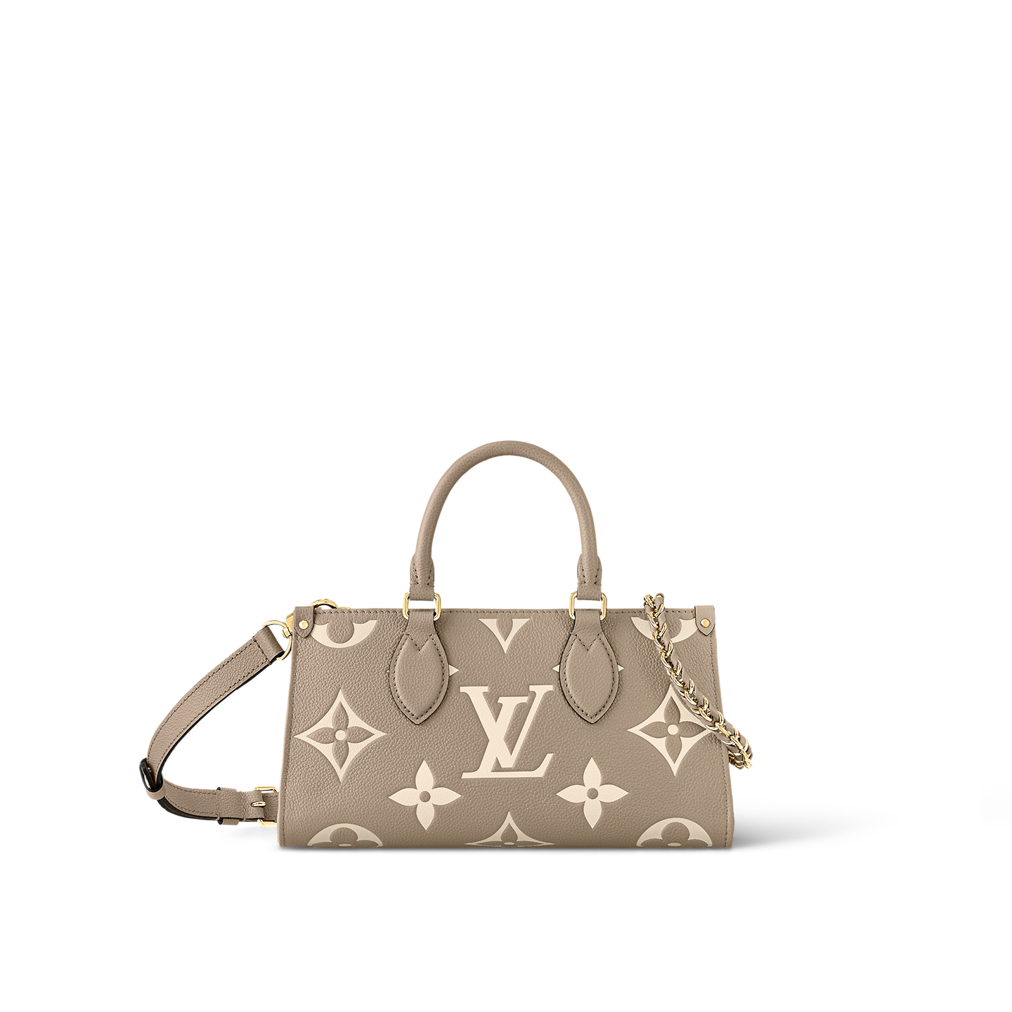 Louis Vuitton OnTheGo _East West Bag Dove/Cream with Gold Hardware