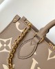 Louis Vuitton OnTheGo _East West Bag Dove/Cream with Gold Hardware