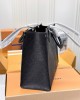 Louis Vuitton OnTheGo GM Bag Black with Gold Hardware