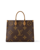 Louis Vuitton OnTheGo GM Bag Monogram and Monogram Reverse with Gold Hardware