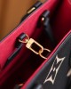 Louis Vuitton OnTheGo MM Bag Black/Beige with Gold Hardware