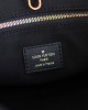 Louis Vuitton OnTheGo PM Bag Black with Gold Hardware