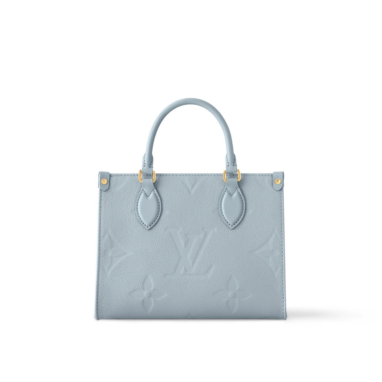 Louis Vuitton OnTheGo PM Bag Blue with Gold Hardware