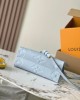 Louis Vuitton OnTheGo PM Bag Blue with Gold Hardware