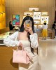 Louis Vuitton OnTheGo PM Bag Pink with Gold Hardware