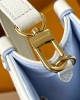 Louis Vuitton OnTheGo PM Bag Latte/Blue with Gold Hardware