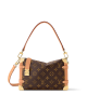 Louis Vuitton Side Trunk MM Bag Monogram with Gold Hardware