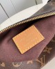 Louis Vuitton Side Trunk MM Bag Monogram with Gold Hardware