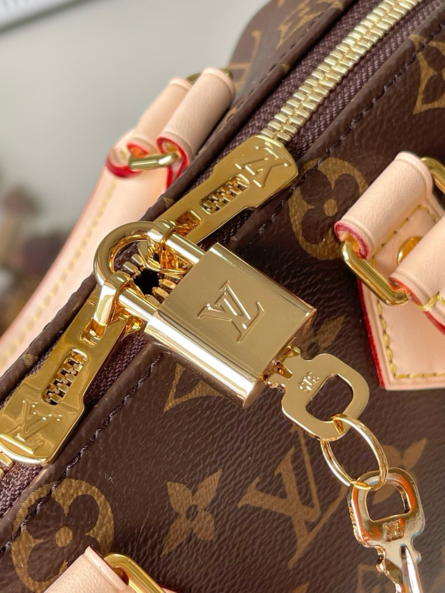 Louis Vuitton Speedy Bandoulière 20 Bag Monogram with Gold Hardware