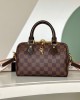 Louis Vuitton Speedy Bandoulière 20 Bag Damier Ebene with Gold Hardware