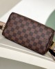 Louis Vuitton Speedy Bandoulière 20 Bag Damier Ebene with Gold Hardware