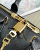 Louis Vuitton Speedy Bandoulière 20 Bag Black with Gold Hardware