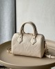 Louis Vuitton Speedy Bandoulière 20 Bag Cream with Gold Hardware