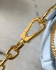 Louis Vuitton Speedy Bandoulière 20 Bag Light Blue with Gold Hardware