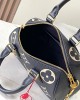 Louis Vuitton Speedy Bandoulière 20 Bag Navy/Cream with Gold Hardware