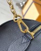 Louis Vuitton Speedy Bandoulière 20 Bag Navy/Cream with Gold Hardware