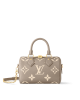 Louis Vuitton Speedy Bandoulière 20 Bag Tourterelle Gray/Cream with Gold Hardware