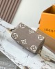 Louis Vuitton Speedy Bandoulière 20 Bag Tourterelle Gray/Cream with Gold Hardware