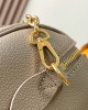 Louis Vuitton Speedy Bandoulière 20 Bag Tourterelle Gray/Cream with Gold Hardware