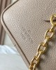 Louis Vuitton Speedy Bandoulière 20 Bag Tourterelle Gray/Cream with Gold Hardware