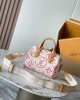 Louis Vuitton Speedy Bandoulière 20 Bag Monogram Coral with Gold Hardware