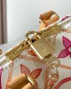 Louis Vuitton Speedy Bandoulière 20 Bag Monogram Coral with Gold Hardware