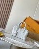 Louis Vuitton Speedy Bandoulière 20 Bag White with Gold Hardware