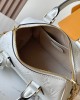 Louis Vuitton Speedy Bandoulière 20 Bag White with Gold Hardware