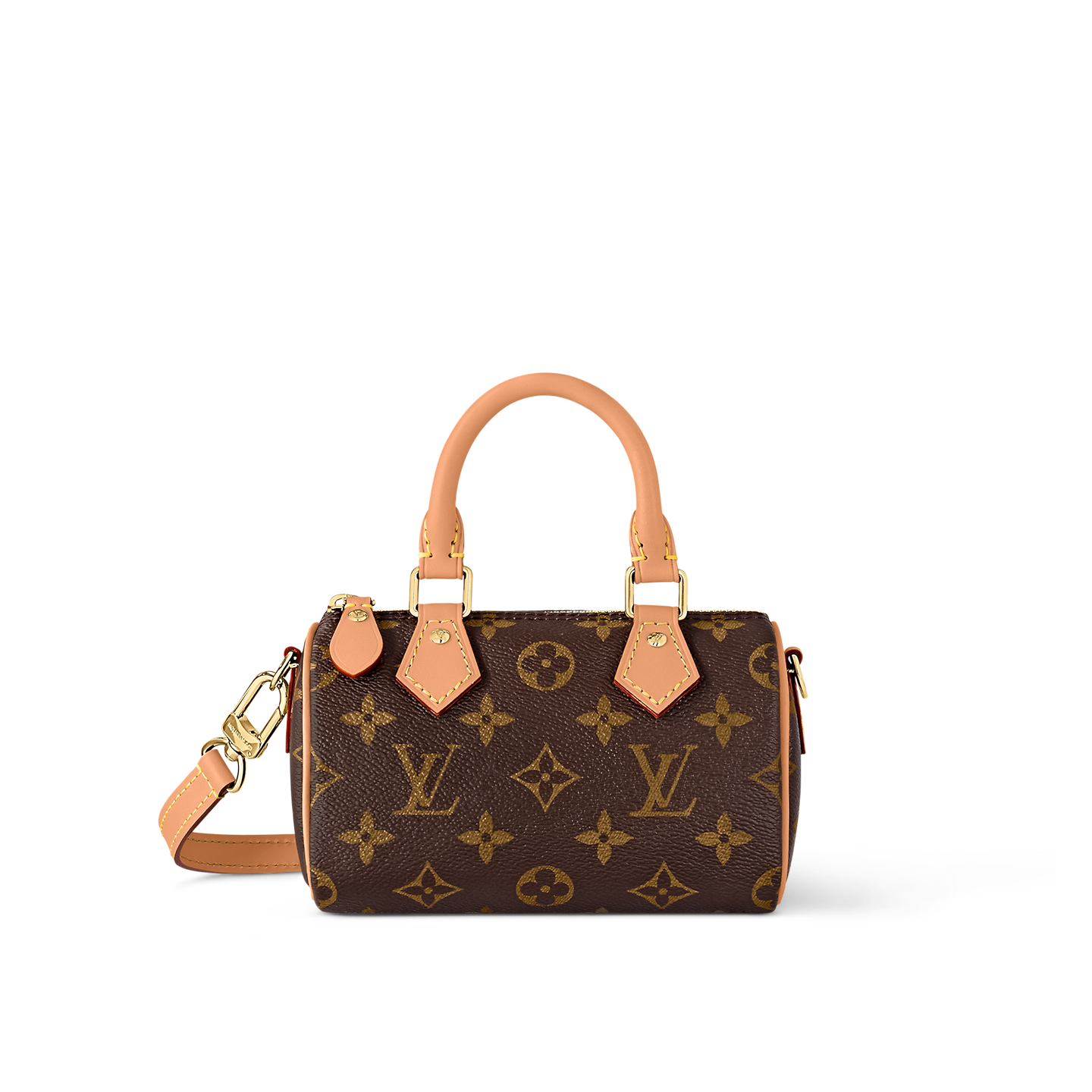 Louis Vuitton Speedy Nano Bag Monogram with Gold Hardware