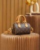 Louis Vuitton Speedy Nano Bag Monogram with Gold Hardware