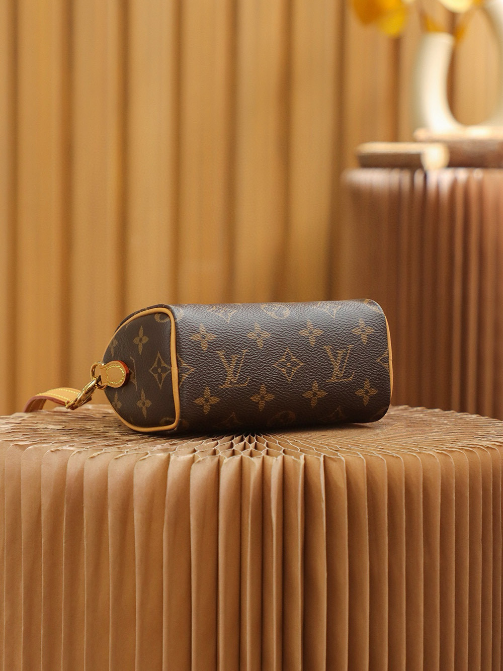 Louis Vuitton Speedy Nano Bag Monogram with Gold Hardware