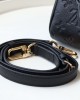 Louis Vuitton Speedy Nano Bag Black with Gold Hardware