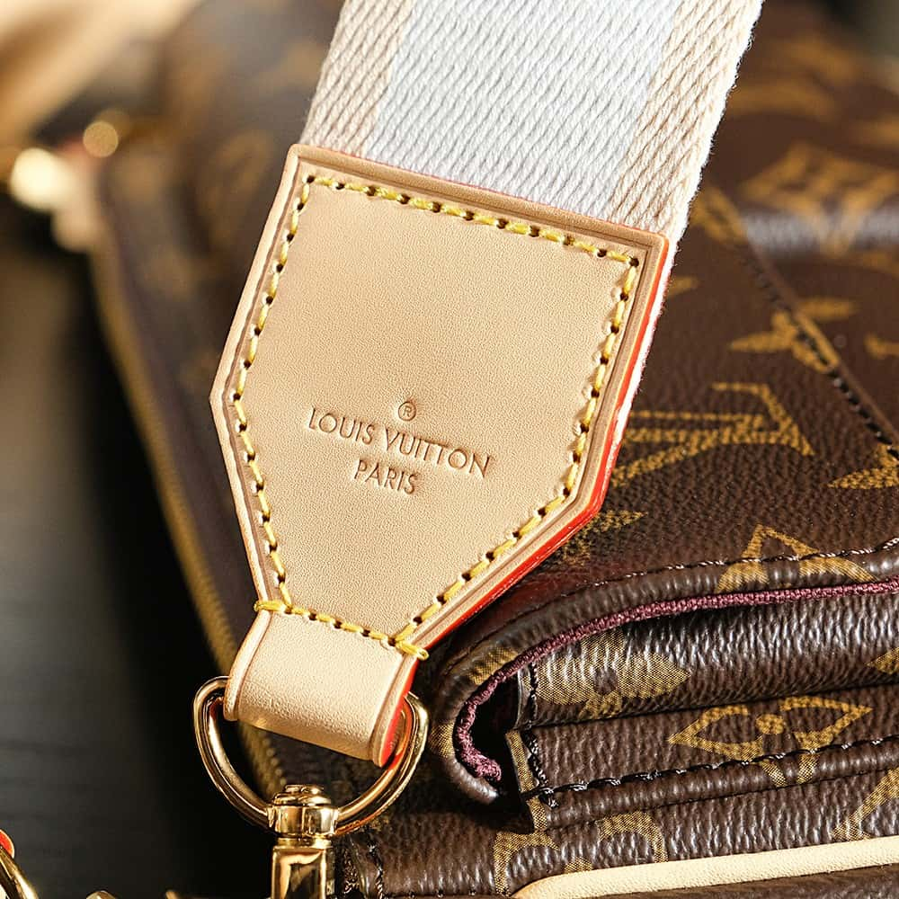 Louis Vuitton Vivacite Bag with Gold Hardware