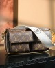 Louis Vuitton Vivacite Bag with Gold Hardware